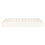 VidaXL vidaXL Solid Wood Bed Frame White 200x200 cm Bedroom Wooden Bedstead Bed Base 7