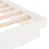 VidaXL (white, 140 x 200 cm) vidaXL Solid Wood Pine Bed Frame Wooden Home Platform Bed Multi Colours/Sizes 9