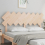 VidaXL (brown, 159.5 x 3 x 80.5 cm) vidaXL Bed Headboard Home Bedroom Decorative Bed Header Panel Solid Wood Pine 4