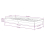 VidaXL (white, 90 x 200 cm) vidaXL Solid Wood Pine Bed Frame Wooden Home Platform Bed Multi Colours/Sizes 11