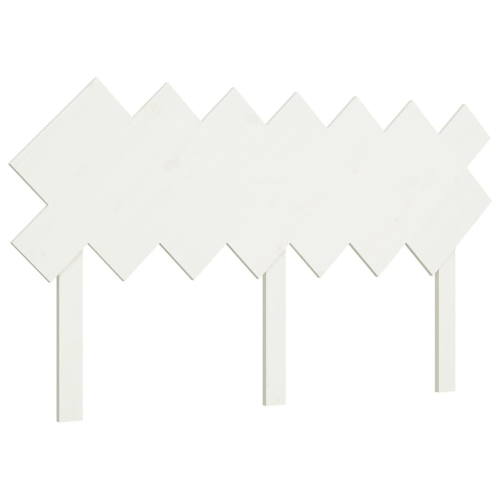 VidaXL (white, 141 x 3 x 80.5 cm) vidaXL Bed Headboard Home Bedroom Decorative Bed Header Panel Solid Wood Pine 2
