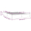VidaXL vidaXL Bed Frame Bed Base Platform Bed White Solid Wood 150x200 cm King Size 10