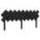 VidaXL (black, 178 x 3 x 80.5 cm) vidaXL Bed Headboard Home Bedroom Decorative Bed Header Panel Solid Wood Pine 3