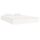 VidaXL vidaXL Bed Frame Platform Bed White Solid Wood 180x200 cm Super King Size 4