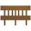 VidaXL (honey brown, 183.5 x 3 x 81 cm) vidaXL Solid Wood Pine Bed Headboard Home Bed Header Multi Colours Multi Sizes 4