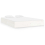 VidaXL vidaXL Bed Frame Bed Base Platform Bed White Solid Wood 150x200 cm King Size 3