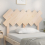 VidaXL (brown, 122.5 x 3 x 80.5 cm) vidaXL Bed Headboard Home Bedroom Decorative Bed Header Panel Solid Wood Pine 4