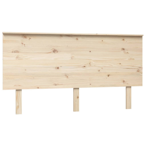 VidaXL (brown, 154 x 6 x 82.5 cm) vidaXL Bed Headboard Home Bedroom Decorative Bed Header Panel Solid Wood Pine 2