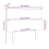 VidaXL (white, 104 x 6 x 82.5 cm) vidaXL Bed Headboard Home Bedroom Decorative Bed Header Panel Solid Wood Pine 7
