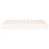 VidaXL vidaXL Bed Frame Platform Bed White Solid Wood 180x200 cm Super King Size 7