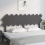 VidaXL (grey, 178 x 3 x 80.5 cm) vidaXL Bed Headboard Home Bedroom Decorative Bed Header Panel Solid Wood Pine 4