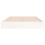 VidaXL vidaXL Solid Wood Bed Frame White 160x200 cm Bedroom Wooden Bedstead Bed Base 6