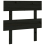 VidaXL (black, 93.5 x 3 x 81 cm) vidaXL Solid Wood Pine Bed Headboard Wooden Bed Header Multi Colours/Sizes 3