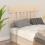 VidaXL (brown, 203.5 x 3 x 81 cm) vidaXL Solid Wood Pine Bed Headboard Home Bed Header Multi Colours Multi Sizes 6