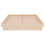 VidaXL (brown, 120 x 190 cm) vidaXL Solid Wood Pine Bed Frame Wooden Home Platform Bed Multi Colours/Sizes 6