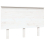VidaXL (white, 124 x 6 x 82.5 cm) vidaXL Bed Headboard Home Bedroom Decorative Bed Header Panel Solid Wood Pine 3