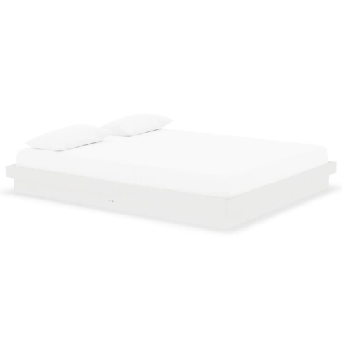 VidaXL (white, 160 x 200 cm) vidaXL Solid Wood Pine Bed Frame Wooden Home Platform Bed Multi Colours/Sizes 2