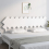 VidaXL (white, 196 x 3 x 80.5 cm) vidaXL Bed Headboard Home Bedroom Decorative Bed Header Panel Solid Wood Pine 4