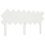 VidaXL (white, 159.5 x 3 x 80.5 cm) vidaXL Bed Headboard Home Bedroom Decorative Bed Header Panel Solid Wood Pine 3