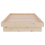 VidaXL (brown, 90 x 190 cm) vidaXL Solid Wood Pine Bed Frame Wooden Home Platform Bed Multi Colours/Sizes 6