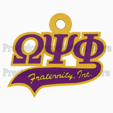 Enamel Metal Greek letter OPP PSI PHI charm fraternity INC Label Jewelry Pendant