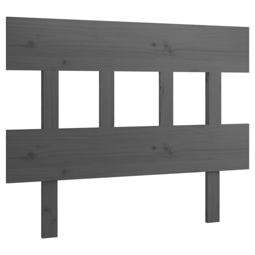 VidaXL (grey, 103.5 x 3 x 81 cm) vidaXL Solid Wood Pine Bed Headboard Home Bed Header Multi Colours Multi Sizes 2