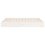 VidaXL vidaXL Solid Wood Bed Frame White 140x190 cm Bedroom Wooden Bedstead Bed Base 7