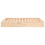 VidaXL vidaXL Solid Wood Bed Frame 140x190 cm Bedroom Wooden Bedstead Platform Bed 7