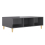 VidaXL vidaXL Coffee Table High Gloss Grey Engineered Wood Couch End Indoor Table 9