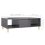 VidaXL vidaXL Coffee Table High Gloss Grey Engineered Wood Couch End Indoor Table 10