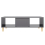 VidaXL vidaXL Coffee Table High Gloss Grey Engineered Wood Couch End Indoor Table 6