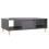 VidaXL vidaXL Coffee Table High Gloss Grey Engineered Wood Couch End Indoor Table 3