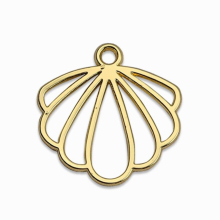 10Pcs Plated Ginkgo Leaf Charms Hollow Leaves Pendant For DIY Earrings Necklaces Jewelry Making Bracelet Findings 23x22mm