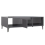 VidaXL vidaXL Coffee Table High Gloss Grey Engineered Wood Couch End Indoor Table 8