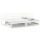 VidaXL (white, 90 x 190 cm) vidaXL Solid Wood Pine Pull-out Day Bed Wooden Sofa Bed Multi Colours/Sizes 3