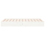 VidaXL vidaXL Solid Wood Bed Frame White 100x200 cm Bedroom Wooden Bedstead Bed Base 7