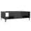 VidaXL vidaXL Coffee Table High Gloss Black Engineered Wood Couch End Indoor Table 3
