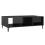 VidaXL vidaXL Coffee Table High Gloss Black Engineered Wood Couch End Indoor Table 9