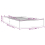 VidaXL vidaXL Solid Wood Bed Frame White 100x200 cm Bedroom Wooden Bedstead Bed Base 5