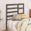 VidaXL (grey, 96 x 4 x 104 cm) vidaXL Bed Headboard Home Bedroom Decorative Bed Header Panel Solid Wood Pine 4