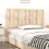 VidaXL (brown, 140.5 x 4 x 100 cm) vidaXL Bed Headboard Home Bedroom Decorative Bed Header Panel Solid Wood Pine 4