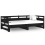VidaXL (black, 90 x 190 cm) vidaXL Solid Wood Pine Pull-out Day Bed Wooden Sofa Bed Multi Colours/Sizes 3