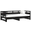 VidaXL (black, 90 x 190 cm) vidaXL Solid Wood Pine Pull-out Day Bed Wooden Sofa Bed Multi Colours/Sizes 4
