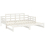 VidaXL (white, 80 x 200 cm) vidaXL Solid Wood Pine Pull-out Day Bed Wooden Sofa Bed Multi Colours/Sizes 10