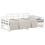 VidaXL (white, 90 x 200 cm) vidaXL Solid Wood Pine Pull-out Day Bed Wooden Sofa Bed Multi Colours/Sizes 4