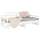 VidaXL (white, 90 x 190 cm) vidaXL Solid Wood Pine Pull-out Day Bed Wooden Sofa Bed Multi Colours/Sizes 17