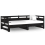 VidaXL (black, 80 x 200 cm) vidaXL Solid Wood Pine Pull-out Day Bed Wooden Sofa Bed Multi Colours/Sizes 3