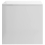 vidaXL 2x Bedside Cabinets High Gloss White Engineered Wood Table Nightstand 7
