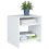 vidaXL Bedside Cabinet White Engineered Wood Telephone Stand Table Nightstand 4