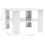 VidaXL vidaXL Coffee Table High Gloss White Engineered Wood Dining Telephone Table 5